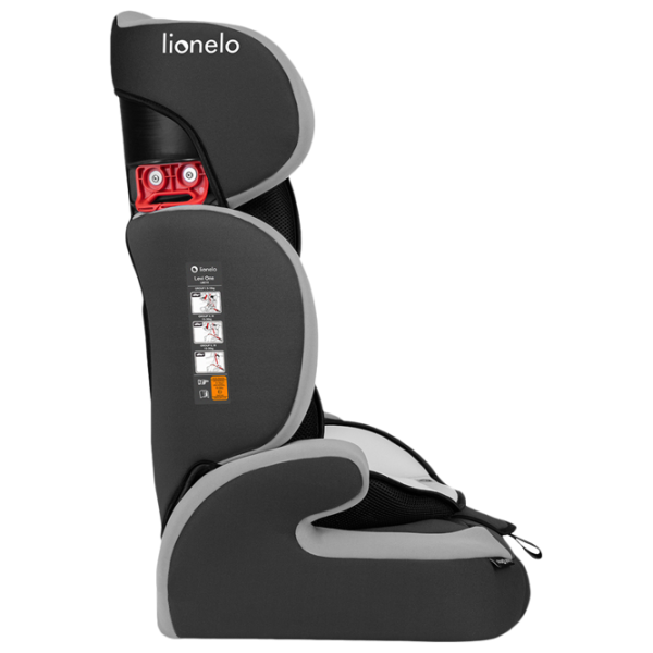 Scaun auto Lionelo Levi One  9 luni - 12 ani / 36 kg / Gray photo 4 Scaun auto Lionelo Levi One  9 luni - 12 ani / 36 kg / Gray photo 4
