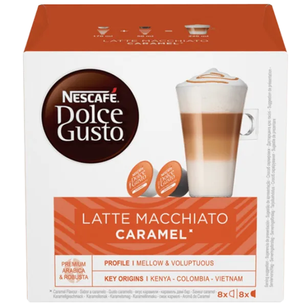 Кофе Nescafe Dolce Gusto Barista (16cap) + Latte Macchiato Caramel (16cap) Капсулы/ Dolce Gusto/ 32 капсулы photo 3
