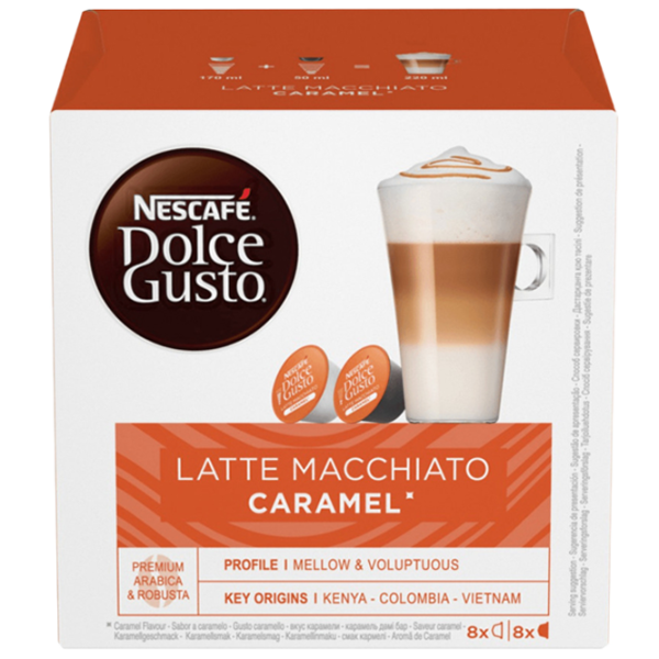 Кофе Nescafe Dolce Gusto Barista (16cap) + Latte Macchiato Caramel (16cap) Капсулы/ Dolce Gusto/ 32 капсулы photo 3