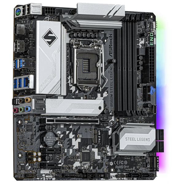 Материнская плата ASRock B560M STEEL LEGEND mATX/ Intel B560M photo 2