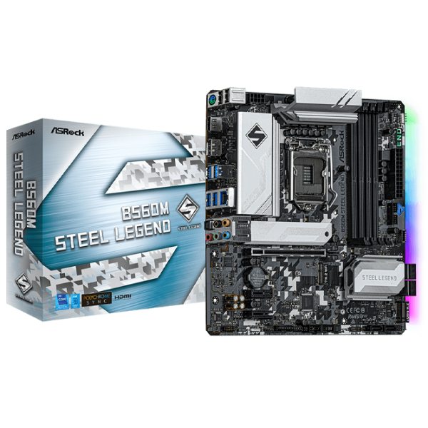 Материнская плата ASRock B560M STEEL LEGEND mATX/ Intel B560M photo 5
