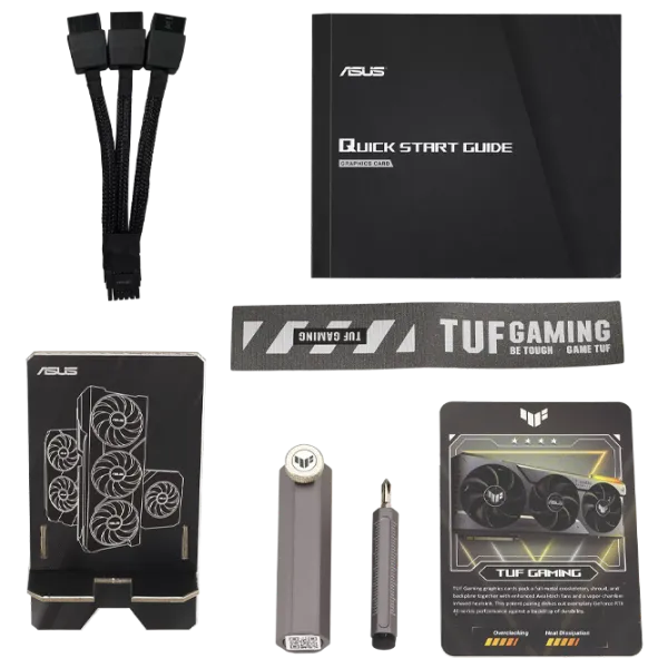 Видеокарта Asus GeForce RTX 4080 TUF GAMING PCI Express x16 4.0 / 16 ГБ photo 7 Видеокарта Asus GeForce RTX 4080 TUF GAMING PCI Express x16 4.0 / 16 ГБ photo 7