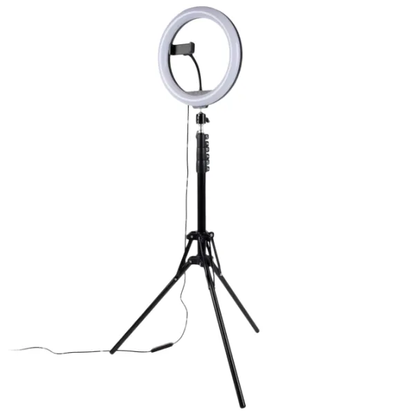 Штатив с круглой лампой Konix Geek Star Ring Light KX-GSRINGLIGHT 260 мм Черный photo 2