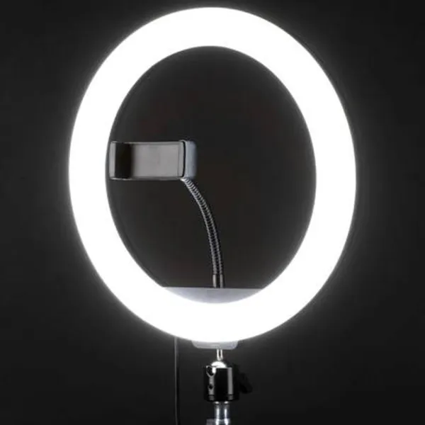 Штатив с круглой лампой Konix Geek Star Ring Light KX-GSRINGLIGHT 260 мм Черный photo 5