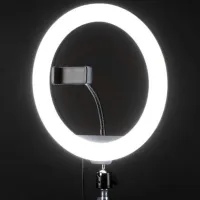 Штатив с круглой лампой Konix Geek Star Ring Light KX-GSRINGLIGHT 260 мм Черный photo 5