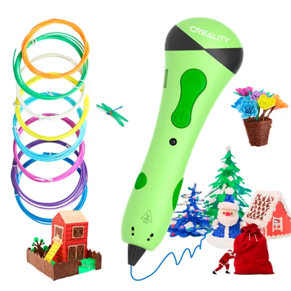 3D ручка Creality Pen-001 Пластик/ Зелёный photo 3