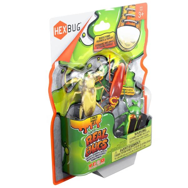 Robot Hexbug Real Bugs Flash Nano Real Bugs - 3PK 477-7801 9+/ Multicolor photo 4