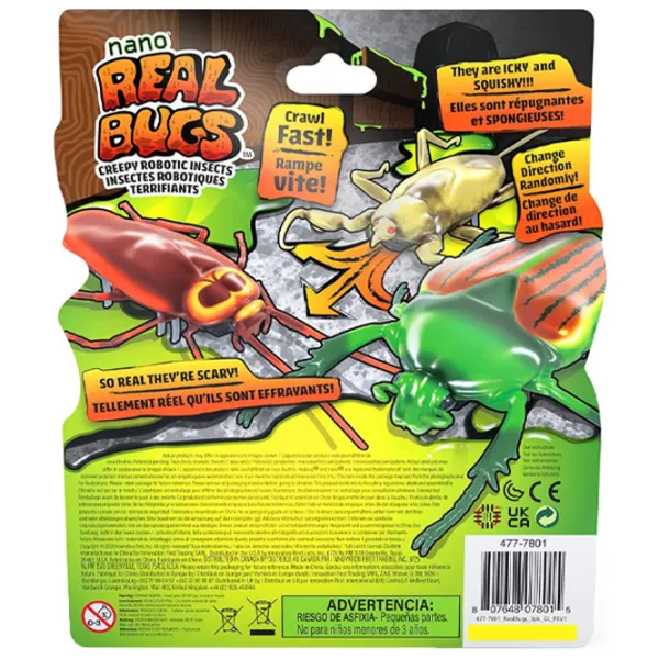 Robot Hexbug Real Bugs Flash Nano Real Bugs - 3PK 477-7801 9+/ Multicolor photo 5
