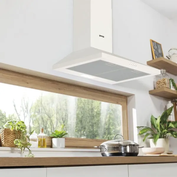 Hotă Gorenje WHC 629 E4W Șemineu/ White/ Gray photo 6