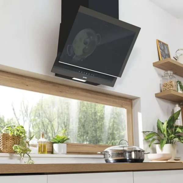 Hotă Gorenje WHI 649 B21S Înclinată/ Black/ Gray photo 7