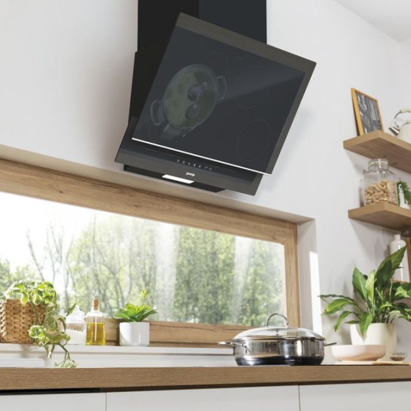 Hotă Gorenje WHI 649 B21S Înclinată/ Black/ Gray photo 7