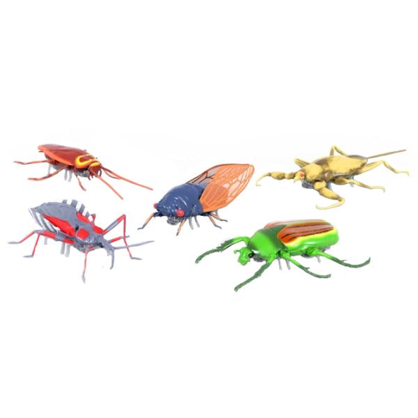 Робот Hexbug Real Bugs Flash Nano Real Bugs - 5PK 477-7676 3+/ Разноцветный photo 3