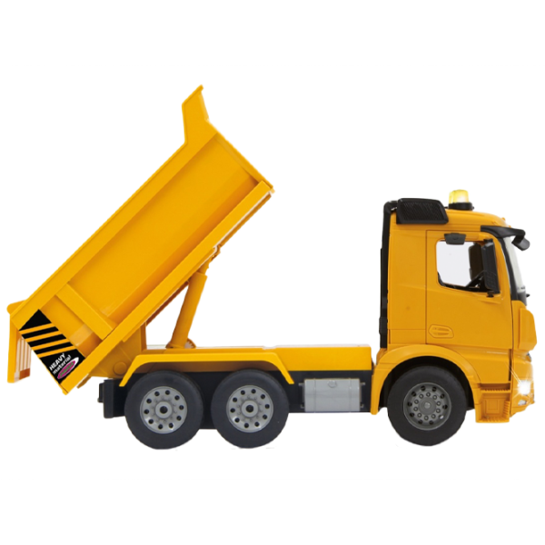 Mașină JAMARA Mercedes-Benz Arocs JA404940 5 km/h / 2.4 GHz / Black Yellow photo 2