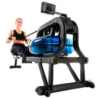 Гребной тренажёр Fit For Fun ERG600W Синий Черный photo 7
