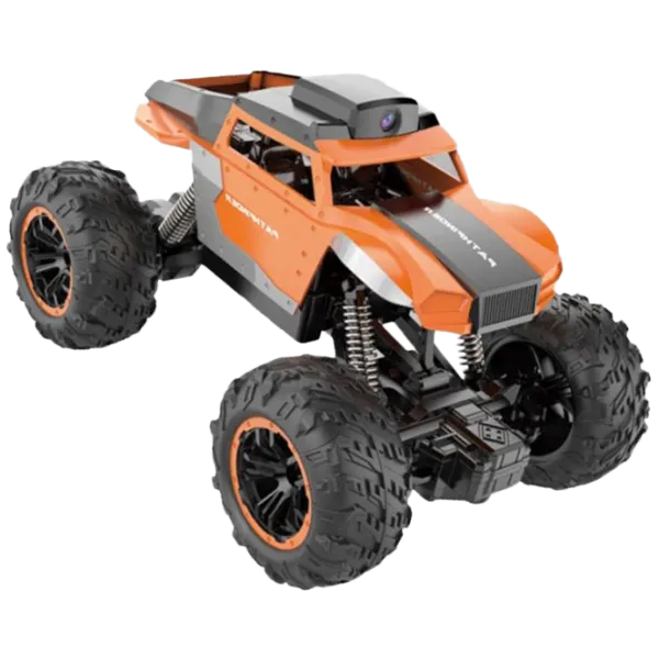 Mașină RC Camera Alloy Climbing Car LH-C023B 6 km/h / 2.4 GHz / Black Orange photo 2