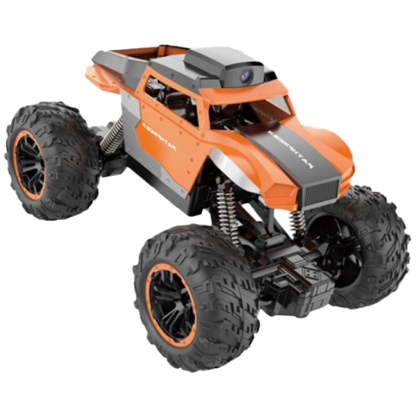 Mașină RC Camera Alloy Climbing Car LH-C023B 6 km/h / 2.4 GHz / Black Orange photo 2
