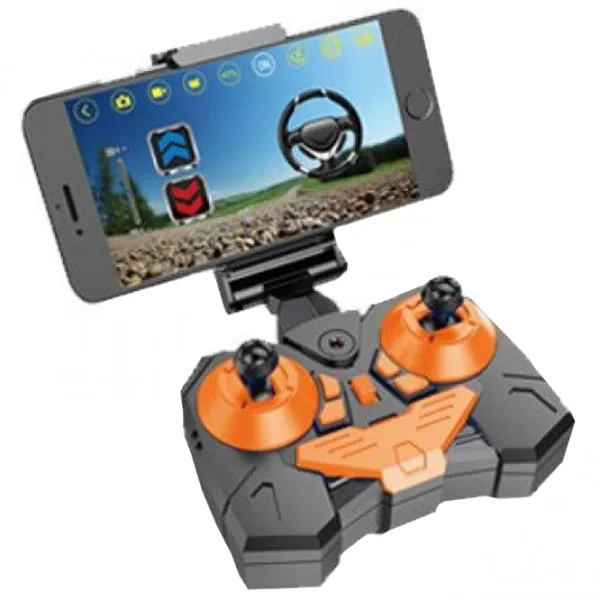 Mașină RC Camera Alloy Climbing Car LH-C023B 6 km/h / 2.4 GHz / Black Orange photo 3