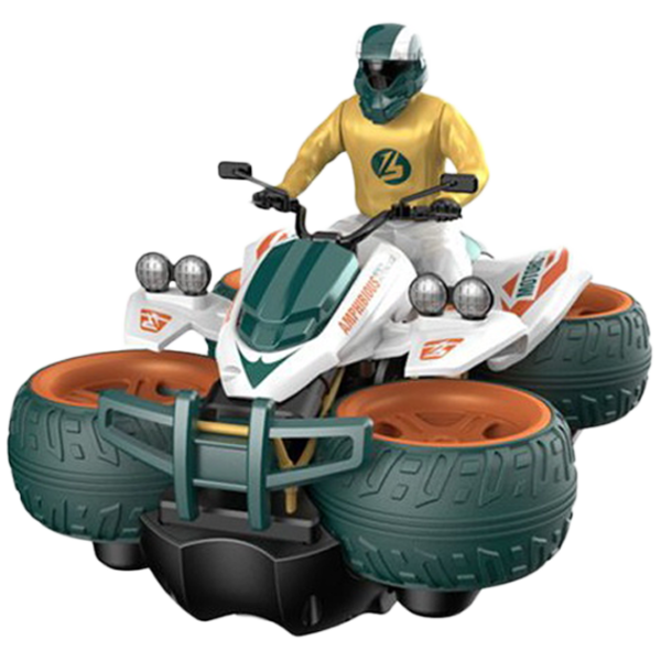 Мотоцикл Crazon Amphibious Stunt Motorcycle with Deformation 333-MT21141  / 2.4 ГГц / Белый photo 2