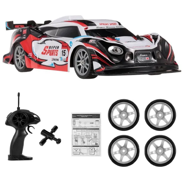 Mașină RC Drift Car 8203G 20 km/h / 2.4 GHz / Red White photo 5