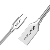 Кабель для телефона GC-36 Golf USB Type-A + microUSB 1 м/ Серебристый photo 4