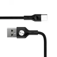 Кабель для телефона GC-60 Golf USB Type-A + microUSB 1 м/ Черный photo 3