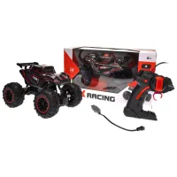 Машинка Lead Honor Four-Channel Light Climbing Car LH-C045 15 км/ч / 2.4 ГГц / Черный Красный photo 3