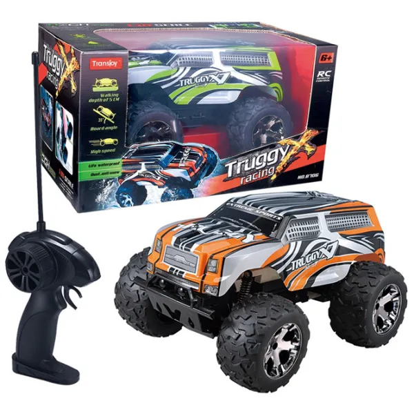 Mașină RC Truggy racing 8706 15 km/ h/ 2.4 GHz/ Gray photo 4