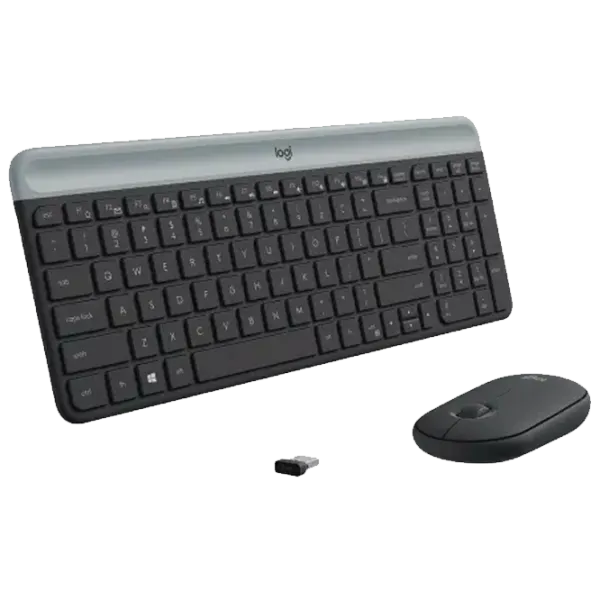 Клавиатура и Мышь Logitech MK470 Беспроводные/ Черный photo 3