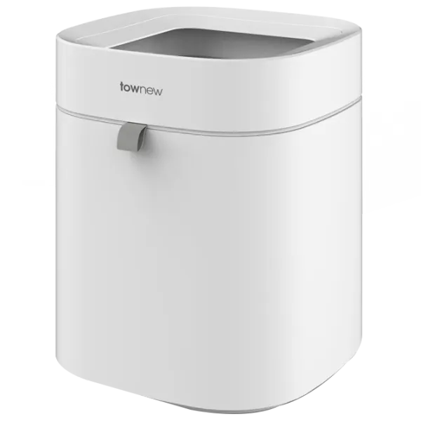 Coș de gunoi Xiaomi Townew Smart Trash Can T Air 16.3 l/ Plastic/ White photo 2