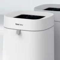 Мусорное ведро Xiaomi Townew Smart Trash Can T Air 16.3 л/ Пластик/ Белый photo 4