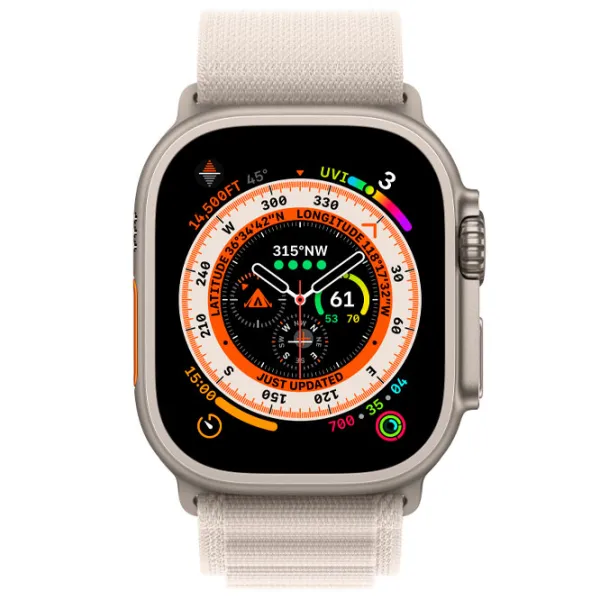 Ремешок Apple Watch Alpine Loop Nailon/ 49 мм/ Starlight Beige photo 3
