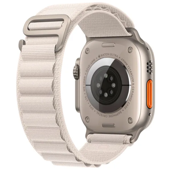 Ремешок Apple Watch Alpine Loop Nailon/ 49 мм/ Starlight Beige photo 4
