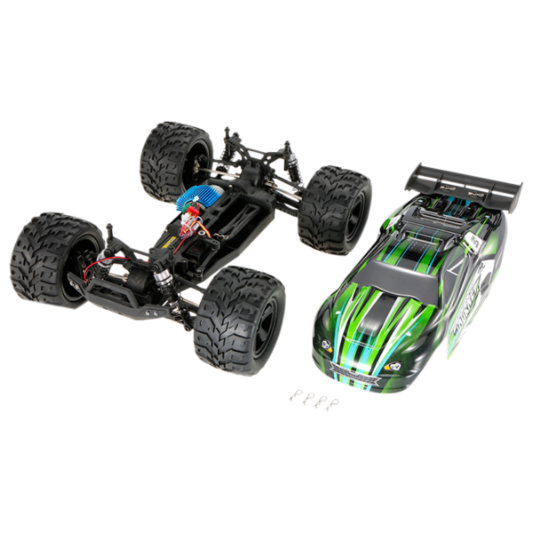 Mașină Piranha Desert Journey 9202 40 km/ h/ 2.4 GHz/ Green photo 5