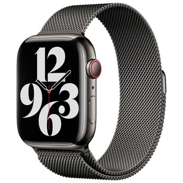 Ремешок Apple Watch Milanese Loop Нержавеющая сталь/
45 мм / Графит  photo 2