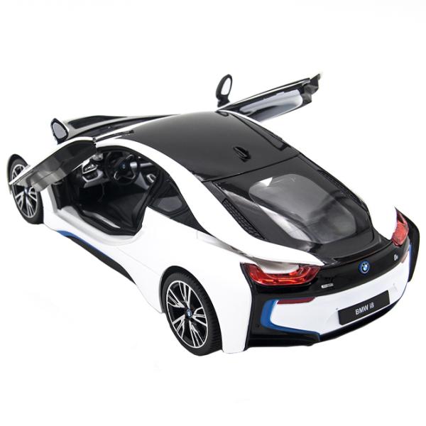 Машинка Rastar BMW i8 RAS-71000-W 10 км/ч / 2.7 ГГц / Черный Черный photo 3