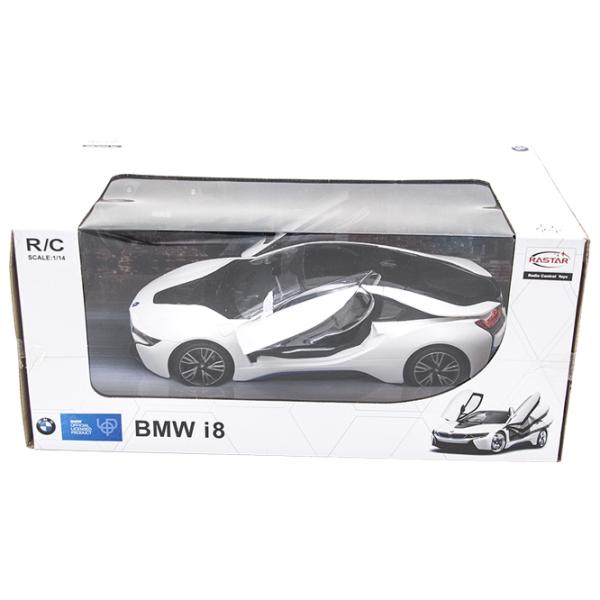 Машинка Rastar BMW i8 RAS-71000-W 10 км/ч / 2.7 ГГц / Черный Черный photo 5