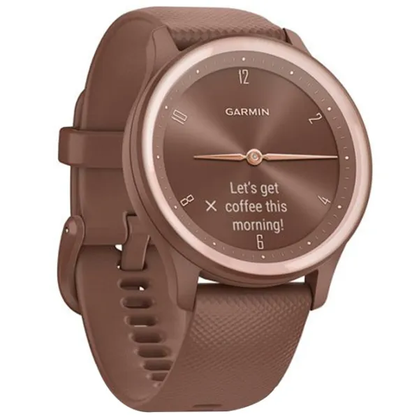 Умные часы Garmin Vivomove Sport 1.78"/ 010-02566-00/ Розовый Коричневый photo 2