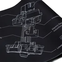 Covoraș pentru mouse Varmilo EC Mechanical Switch Black photo 3