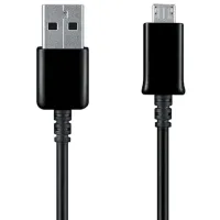 Cablu pentru telefon ECB-DU4EWEGSTD Samsung USB Type-A + microUSB 1.5 m/ Black photo 2