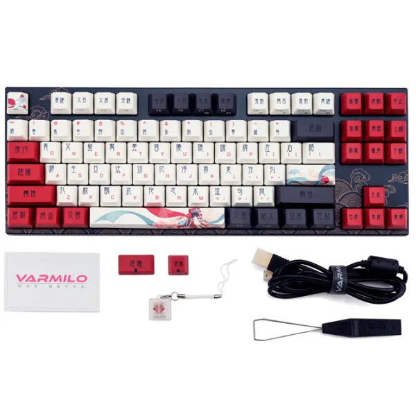 Клавиатура Varmilo MA87M V2 Peking Opera Проводная/ Черный photo 7