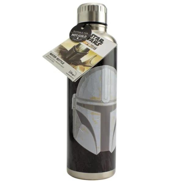 Sticlă pentru apă Fan Paladone The Mandalorian Black photo 3