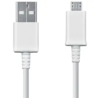 Cablu pentru telefon ECB-DU4EWEGSTD Samsung USB Type-A + microUSB 1.5 m/ White photo 2