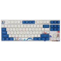 Tastatură Varmilo VA87M Lovebirds-I Cherry MX Silent Red Cu fir/ White photo 2