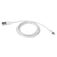 Кабель для телефона 11765 LMP USB Type-A + Lightning 2 м/ Белый photo 2