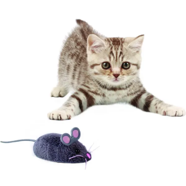 Jucărie Hexbug Smart toy Mouse Cat Toy 480-3031 Gray photo 3
