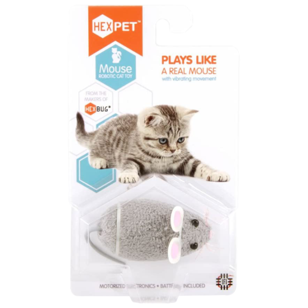 Jucărie Hexbug Smart toy Mouse Cat Toy 480-3031 Gray photo 4