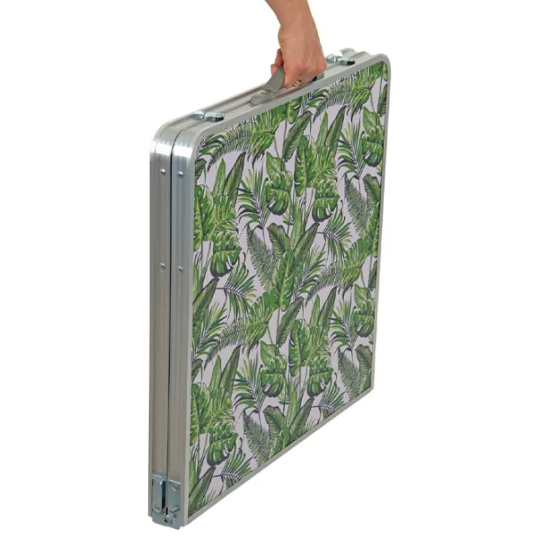Masă de grădină Royokamp Camping Table Jungle Pătrat/ Silver Green photo 3 Masă de grădină Royokamp Camping Table Jungle Pătrat/ Silver Green photo 3
