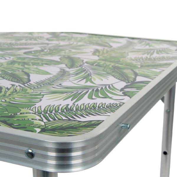 Masă de grădină Royokamp Camping Table Jungle Pătrat/ Silver Green photo 5 Masă de grădină Royokamp Camping Table Jungle Pătrat/ Silver Green photo 5