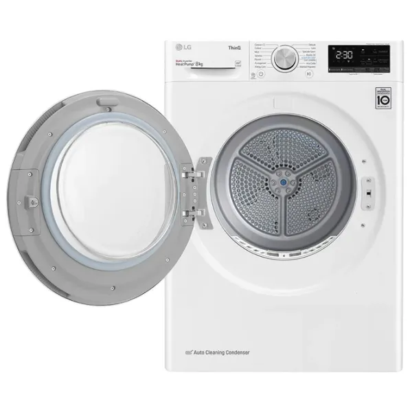 Mașină de uscat rufe LG RH80V3AV6N 8 kg/ White photo 6