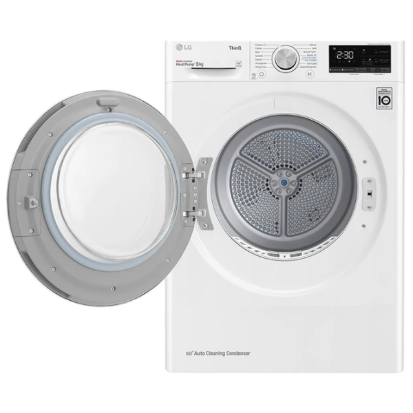 Mașină de uscat rufe LG RH80V3AV6N 8 kg/ White photo 6